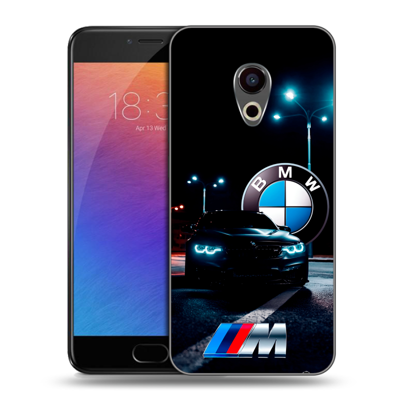 Пластиковый чехол на Meizu Pro 6 с принтом БМВ BMW Пластиковый чехол на Meizu Pro 6 с принтом БМВ BMW