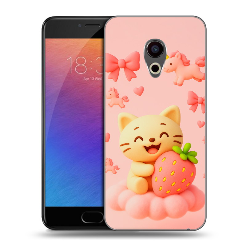 Пластиковый чехол на Meizu Pro 6 с принтом для девочек Пластиковый чехол на Meizu Pro 6 с принтом для девочек