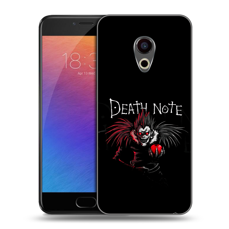 Пластиковый чехол на Meizu Pro 6 с принтом Death note Тетрадь смерти Пластиковый чехол на Meizu Pro 6 с принтом Death note Тетрадь смерти