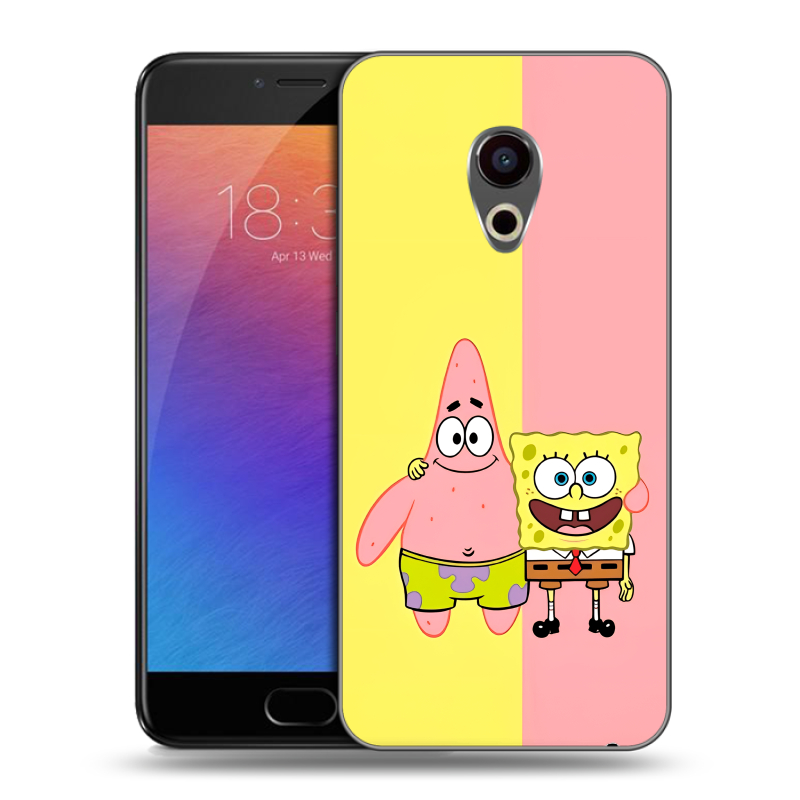 Пластиковый чехол на Meizu Pro 6 с принтом Спанч боб Спанчбоб Пластиковый чехол на Meizu Pro 6 с принтом Спанч боб Спанчбоб