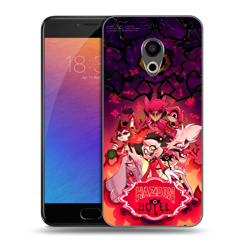 Пластиковый чехол на Meizu Pro 6 с принтом Hazbin Hotel Отель Хазбин Пластиковый чехол на Meizu Pro 6 с принтом Hazbin Hotel Отель Хазбин