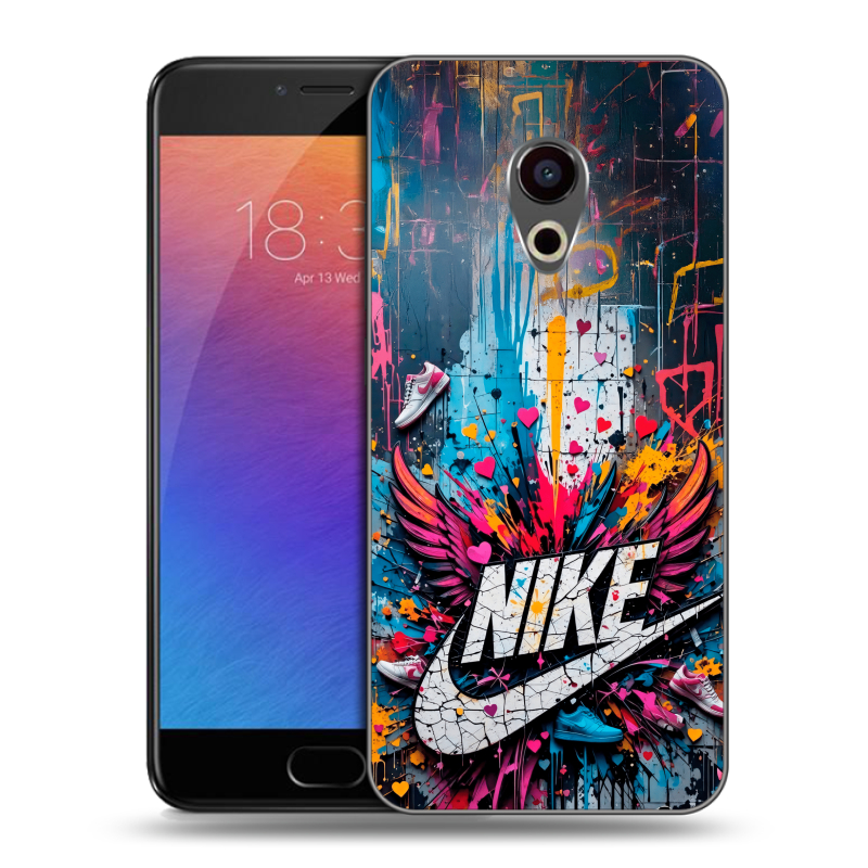 Пластиковый чехол на Meizu Pro 6 с принтом Nike Найк Пластиковый чехол на Meizu Pro 6 с принтом Nike Найк
