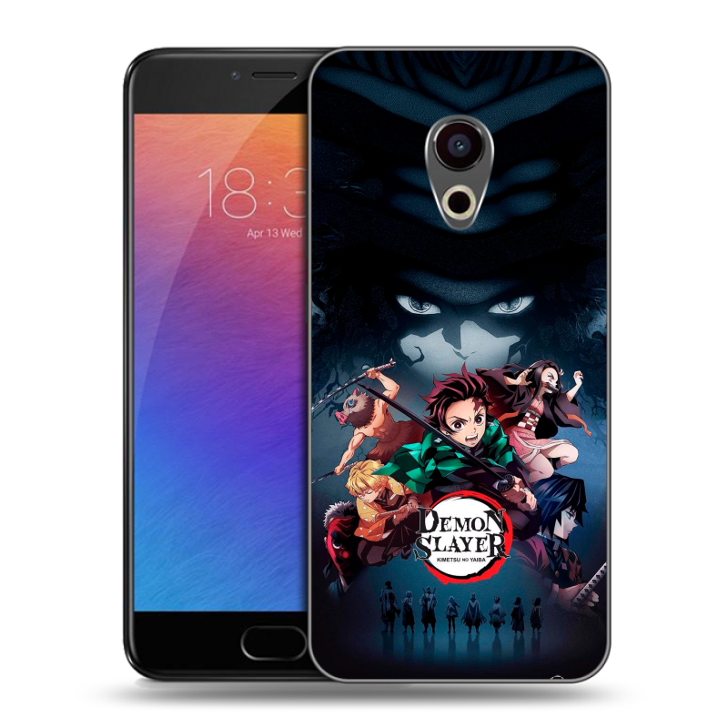 Пластиковый чехол на Meizu Pro 6 с принтом Demon Slayer Клинок рассекающий демонов Пластиковый чехол на Meizu Pro 6 с принтом Demon Slayer Клинок рассекающий демонов