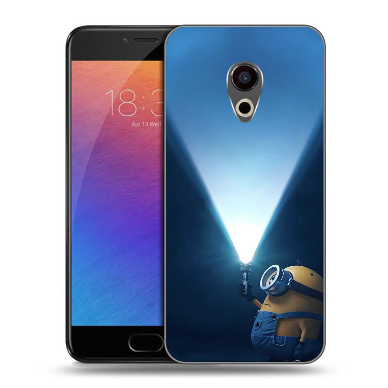 Пластиковый чехол на Meizu Pro 6 с принтом Миньоны Пластиковый чехол на Meizu Pro 6 с принтом Миньоны