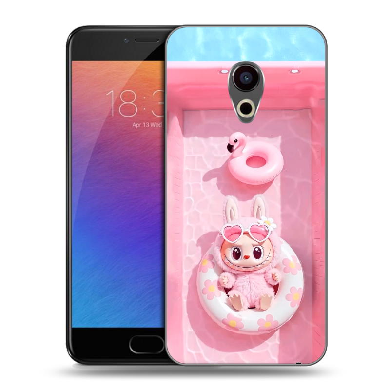 Пластиковый чехол на Meizu Pro 6 с принтом Labubu Лабубу Пластиковый чехол на Meizu Pro 6 с принтом Labubu Лабубу