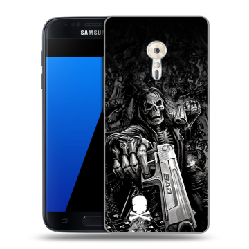 Силиконовый чехол на ZUK Z2 Pro с принтом Скелет Силиконовый чехол на ZUK Z2 Pro с принтом Скелет