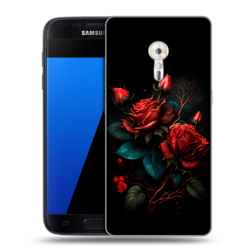 Силиконовый чехол на ZUK Z2 Pro с принтом Розы красные Силиконовый чехол на ZUK Z2 Pro с принтом Розы красные
