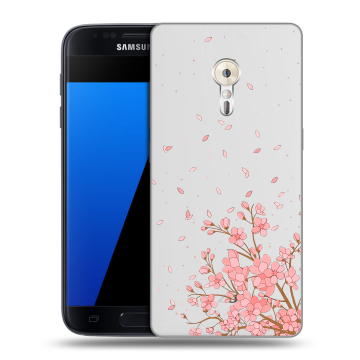 Силиконовый чехол на ZUK Z2 Pro с принтом Ветка сакуры Силиконовый чехол на ZUK Z2 Pro с принтом Ветка сакуры