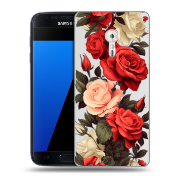 Силиконовый чехол на ZUK Z2 Pro с принтом Розы Силиконовый чехол на ZUK Z2 Pro с принтом Розы