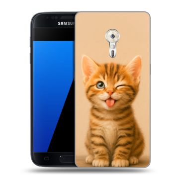 Силиконовый чехол на ZUK Z2 Pro с принтом котенок Силиконовый чехол на ZUK Z2 Pro с принтом котенок