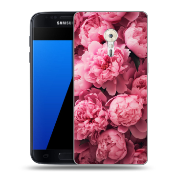 Силиконовый чехол на ZUK Z2 Pro с принтом цветы пионы Силиконовый чехол на ZUK Z2 Pro с принтом цветы пионы