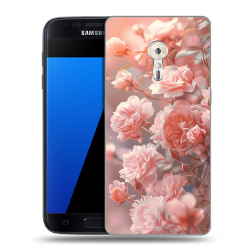 Силиконовый чехол на ZUK Z2 Pro с принтом Розовые розы Силиконовый чехол на ZUK Z2 Pro с принтом Розовые розы