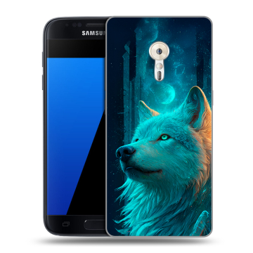 Силиконовый чехол на ZUK Z2 Pro с принтом бабочки саккура