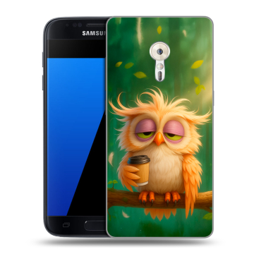 Силиконовый чехол на ZUK Z2 Pro с принтом сова Силиконовый чехол на ZUK Z2 Pro с принтом сова