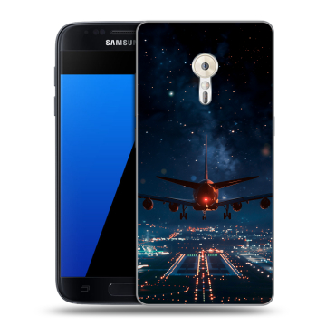Силиконовый чехол на ZUK Z2 Pro с принтом самолет Силиконовый чехол на ZUK Z2 Pro с принтом самолет