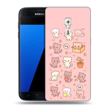 Силиконовый чехол на ZUK Z2 Pro с принтом Hello Kitty Хелоу Кити