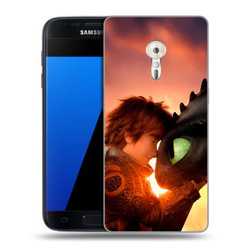 Силиконовый чехол на ZUK Z2 Pro с принтом Как приручить дракона