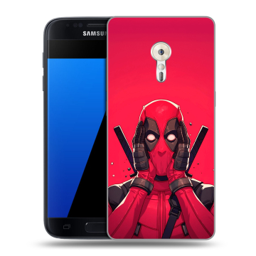 Силиконовый чехол на ZUK Z2 Pro с принтом Дедпул Deadpool