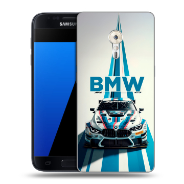 Силиконовый чехол на ZUK Z2 Pro с принтом БМВ BMW Силиконовый чехол на ZUK Z2 Pro с принтом БМВ BMW