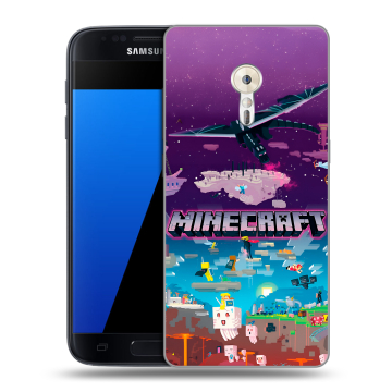 Силиконовый чехол на ZUK Z2 Pro с принтом Майнкрафт Minecraft Силиконовый чехол на ZUK Z2 Pro с принтом Майнкрафт Minecraft