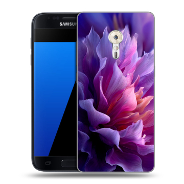 Силиконовый чехол на ZUK Z2 Pro с принтом женский цветы Силиконовый чехол на ZUK Z2 Pro с принтом женский цветы
