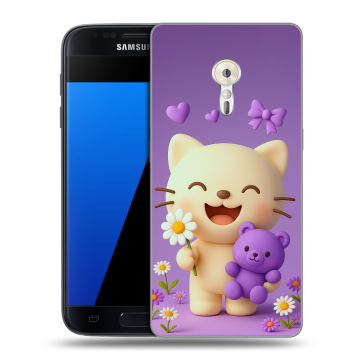 Силиконовый чехол на ZUK Z2 Pro с принтом для девочек Силиконовый чехол на ZUK Z2 Pro с принтом для девочек