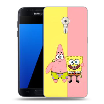 Силиконовый чехол на ZUK Z2 Pro с принтом Спанч боб Спанчбоб