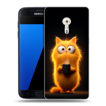 Силиконовый чехол на ZUK Z2 Pro с принтом Смешной кот Силиконовый чехол на ZUK Z2 Pro с принтом Смешной кот