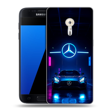 Силиконовый чехол на ZUK Z2 Pro с принтом Mercedes Мерседес