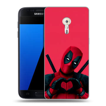 Силиконовый чехол на ZUK Z2 Pro с принтом Дедпул Deadpool