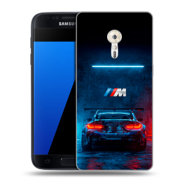Силиконовый чехол на ZUK Z2 Pro с принтом BMW БМВ