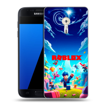 Силиконовый чехол на ZUK Z2 Pro с принтом Roblox Роблокс