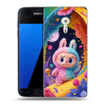 Силиконовый чехол на ZUK Z2 Pro с принтом Labubu Лабубу