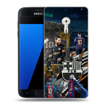 Силиконовый чехол на ZUK Z2 Pro с принтом Messi Barcelona Силиконовый чехол на ZUK Z2 Pro с принтом Messi Barcelona