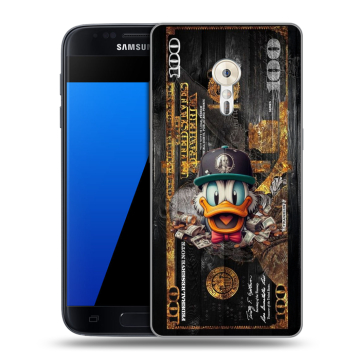 Силиконовый чехол на ZUK Z2 Pro с принтом Дональд Дак Доллар