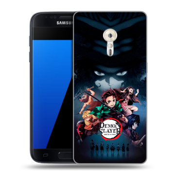 Силиконовый чехол на ZUK Z2 Pro с принтом Demon Slayer Клинок рассекающий демонов
