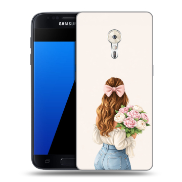 Силиконовый чехол на ZUK Z2 Pro с принтом женский Силиконовый чехол на ZUK Z2 Pro с принтом женский