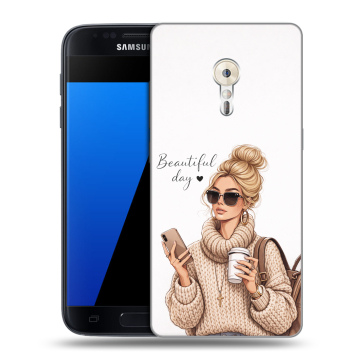 Силиконовый чехол на ZUK Z2 Pro с принтом женский