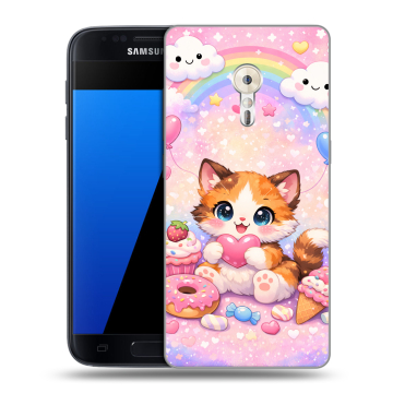 Силиконовый чехол на ZUK Z2 Pro с принтом для девочек
