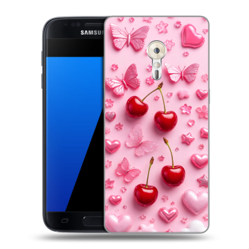 Силиконовый чехол на ZUK Z2 Pro с принтом для девочек