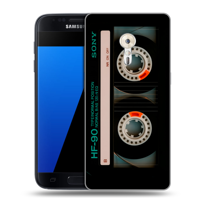 Силиконовый чехол на ZUK Z2 Pro с принтом Кассета Силиконовый чехол на ZUK Z2 Pro с принтом Кассета