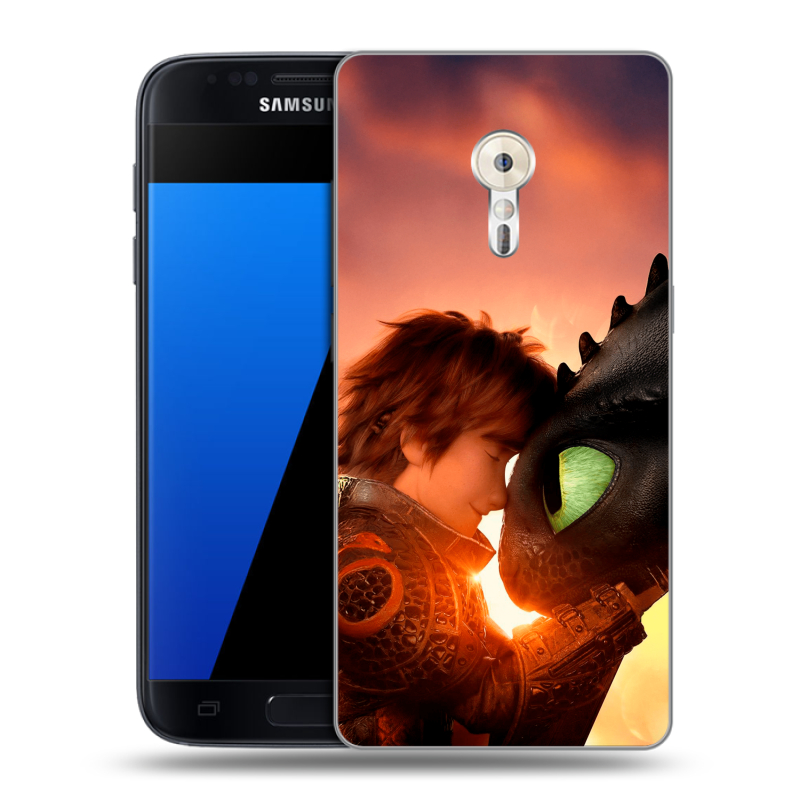 Силиконовый чехол на ZUK Z2 Pro с принтом Как приручить дракона Силиконовый чехол на ZUK Z2 Pro с принтом Как приручить дракона