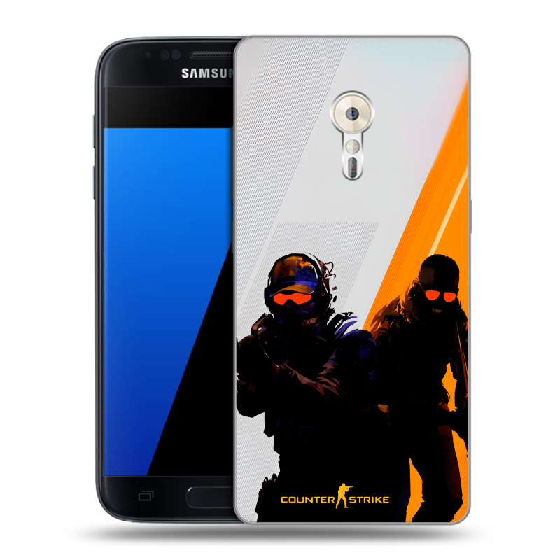 Силиконовый чехол на ZUK Z2 Pro с принтом Контер страйк Counter strike Силиконовый чехол на ZUK Z2 Pro с принтом Контер страйк Counter strike
