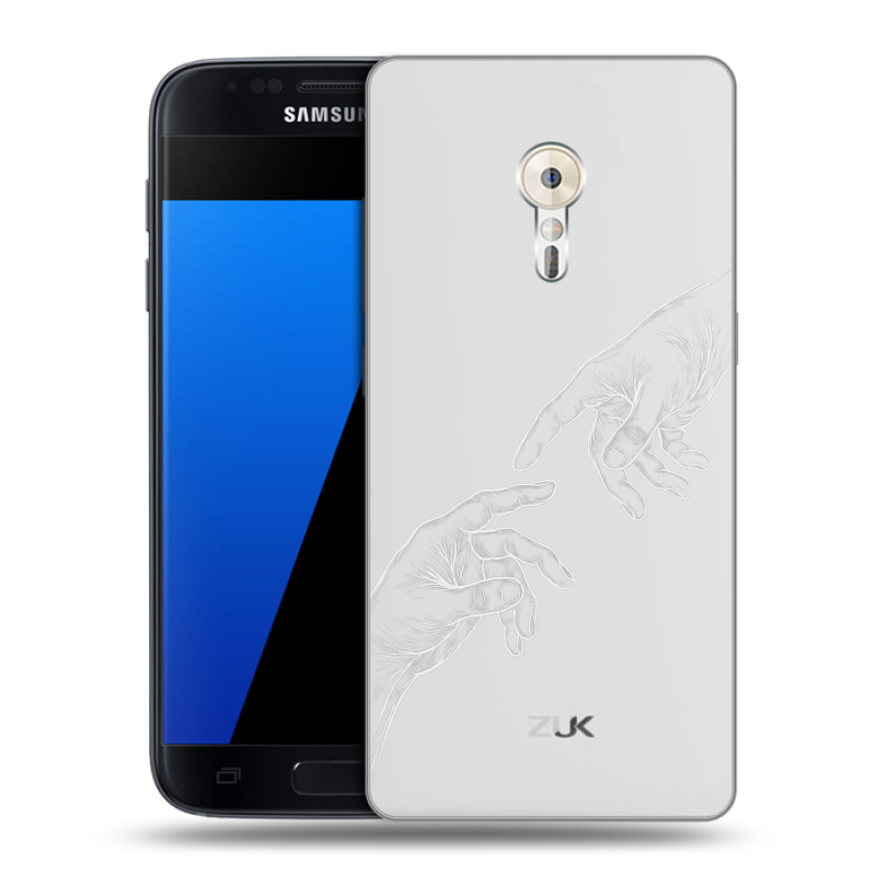 Силиконовый чехол на ZUK Z2 Pro с принтом Сотворение мира Силиконовый чехол на ZUK Z2 Pro с принтом Сотворение мира