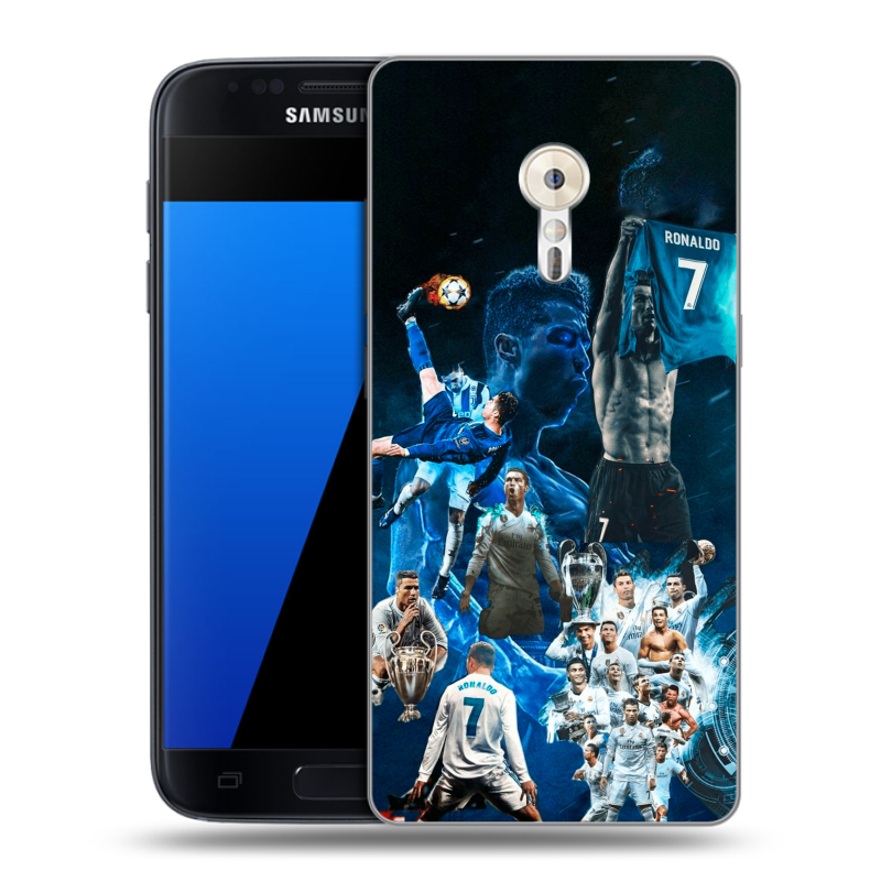 Силиконовый чехол на ZUK Z2 Pro с принтом Реал Роналдо Силиконовый чехол на ZUK Z2 Pro с принтом Реал Роналдо