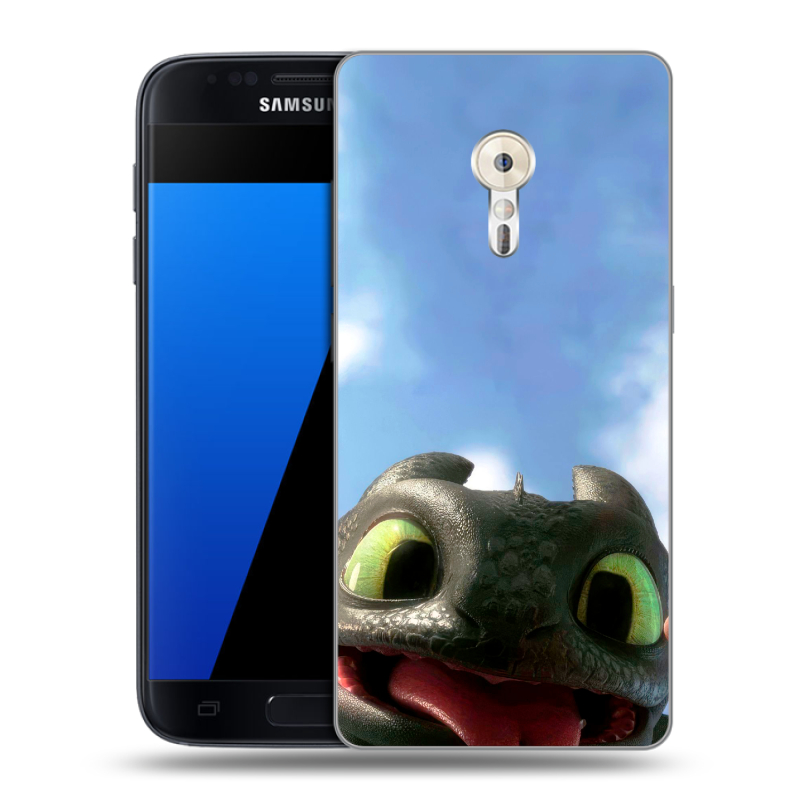 Силиконовый чехол на ZUK Z2 Pro с принтом Как приручить дракона Силиконовый чехол на ZUK Z2 Pro с принтом Как приручить дракона