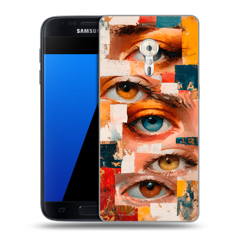 Силиконовый чехол на ZUK Z2 Pro с принтом Модный принт Силиконовый чехол на ZUK Z2 Pro с принтом Модный принт