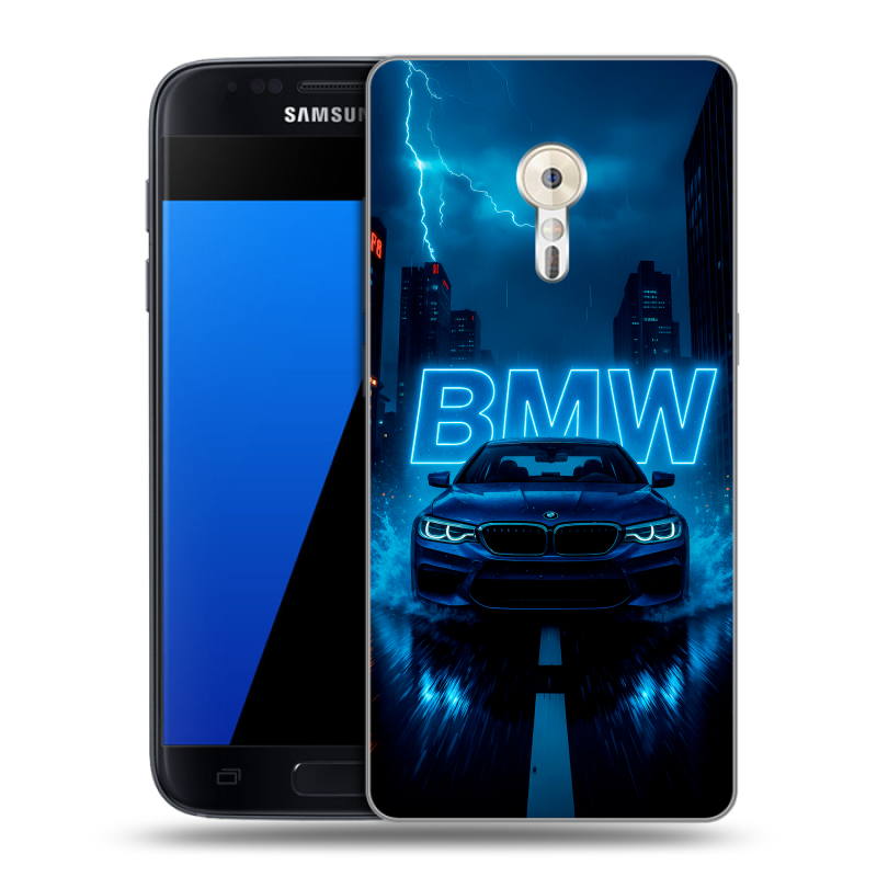 Силиконовый чехол на ZUK Z2 Pro с принтом BMW БМВ Силиконовый чехол на ZUK Z2 Pro с принтом BMW БМВ
