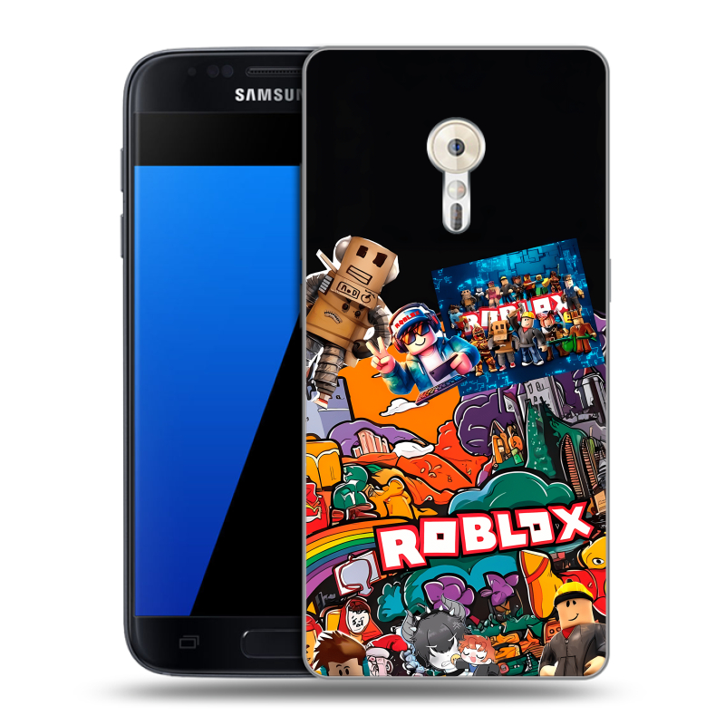 Силиконовый чехол на ZUK Z2 Pro с принтом Roblox Роблокс Силиконовый чехол на ZUK Z2 Pro с принтом Roblox Роблокс