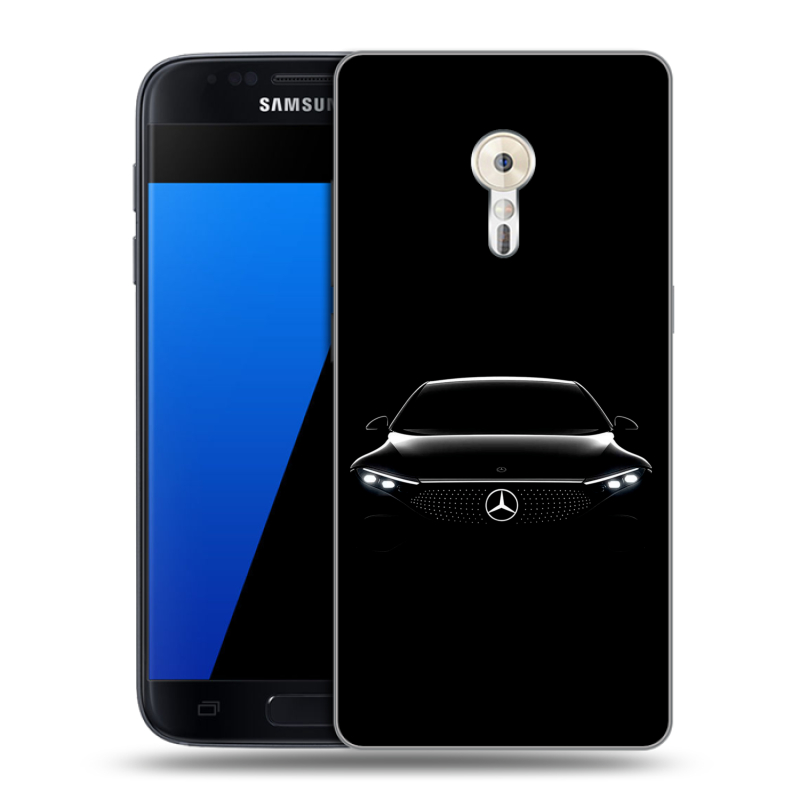 Силиконовый чехол на ZUK Z2 Pro с принтом Mercedes Мерседес Силиконовый чехол на ZUK Z2 Pro с принтом Mercedes Мерседес